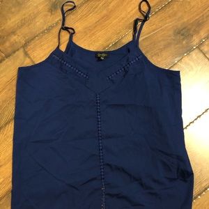JESSICA SIMPSON Navy Blue Top
